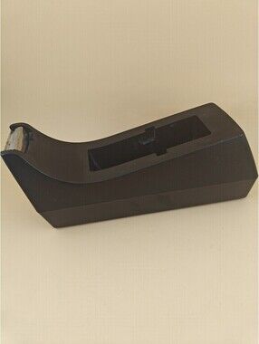 Scotch C38 Weighted Tape Dispenser Black Heavy Duty USA Made Office Base